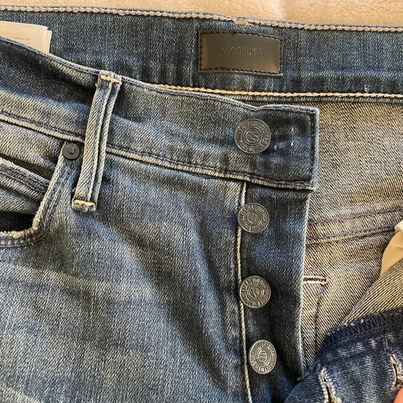 MOTHER The stunner ankle fray size 27 color in field of dreams - Picture 4 of 8